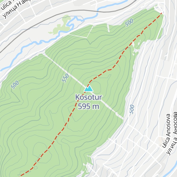 Map of Kosotur