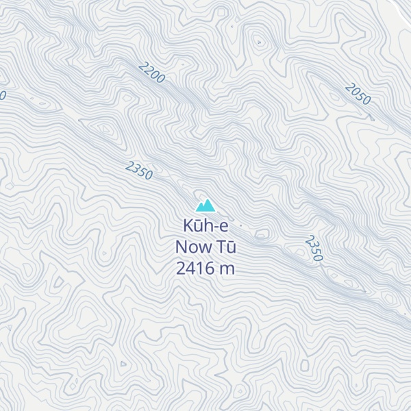 Map of Kūh-e Now Tū
