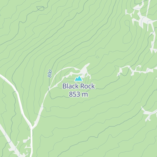 Map of Black Rock