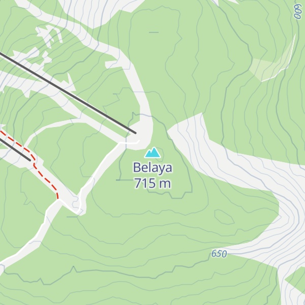 Map of Belaya