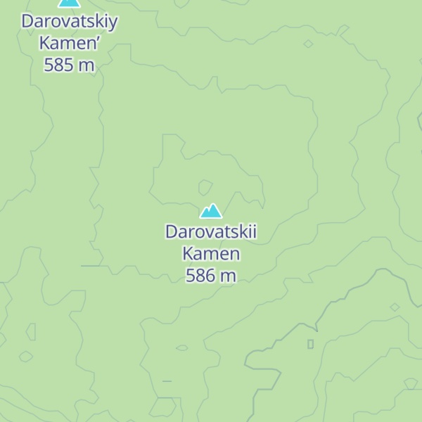 Map of Darovatskii Kamen
