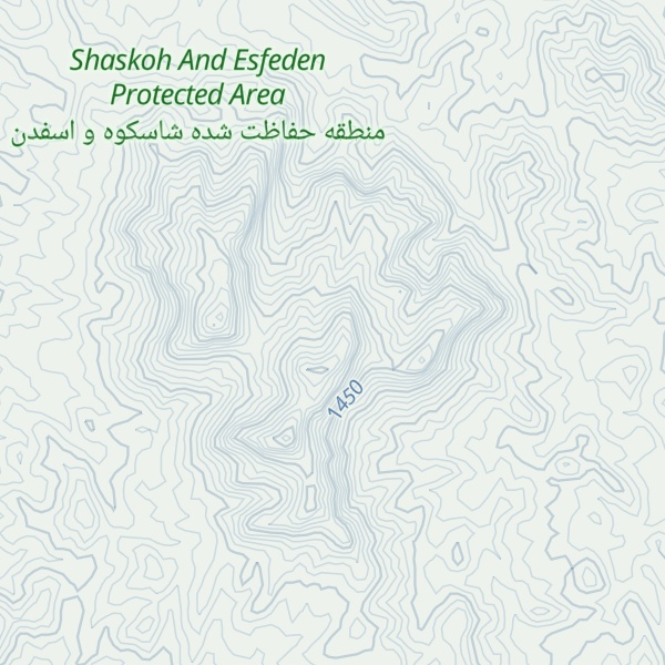 Map of Kūh-e Seh Chīngū