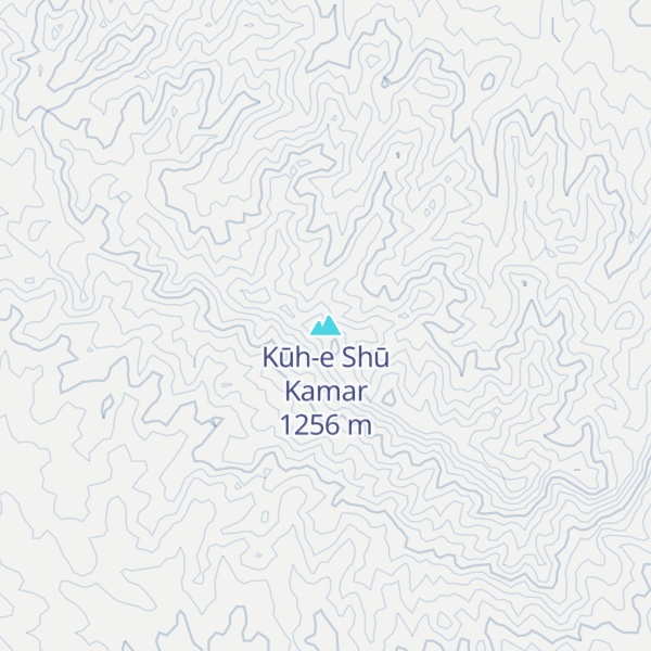 Map of Kūh-e Shū Kamar