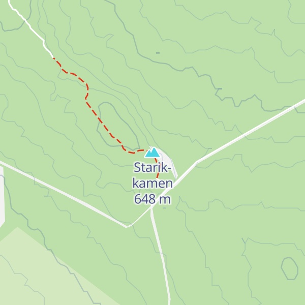 Map of Starik-kamen