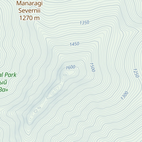 Map of Manaraga