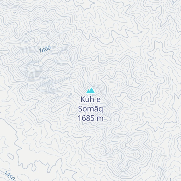 Map of Kūh-e Somāq