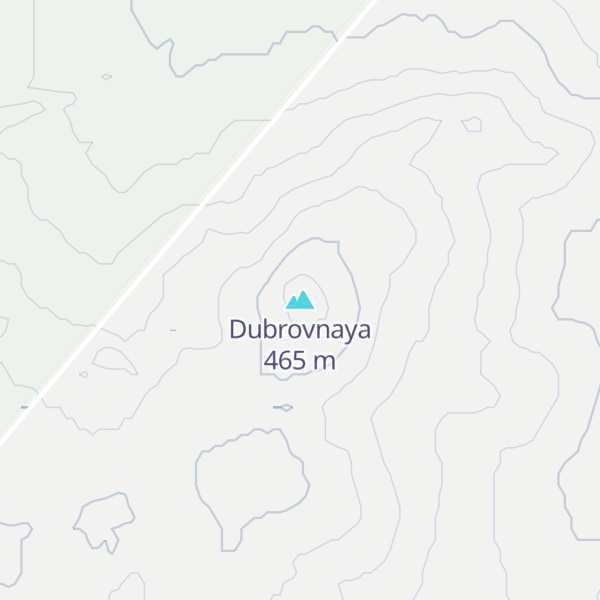 Map of Dubrovnaya