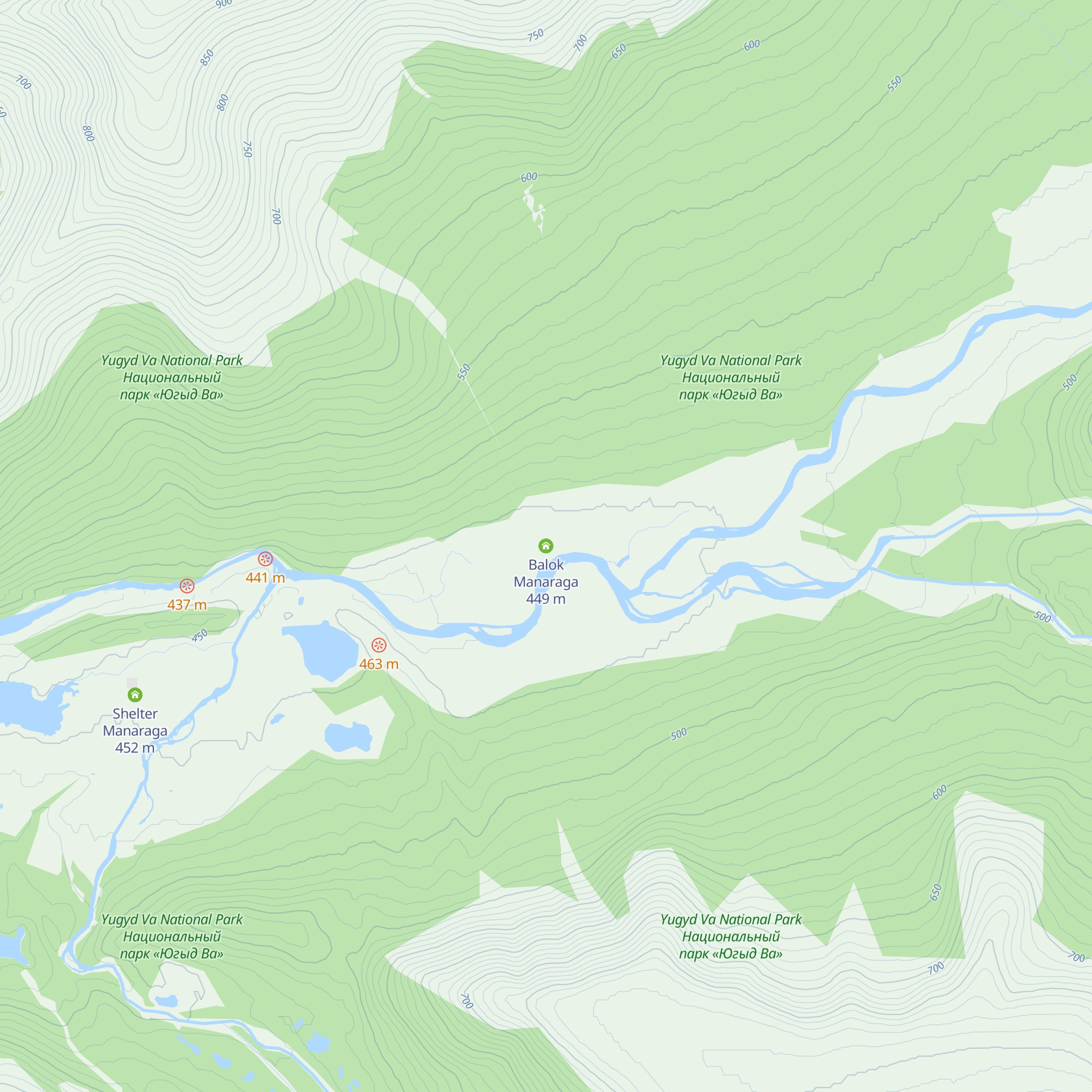 Balok Manaraga map
