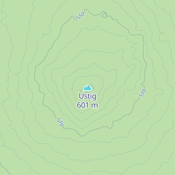 Map of Ustig