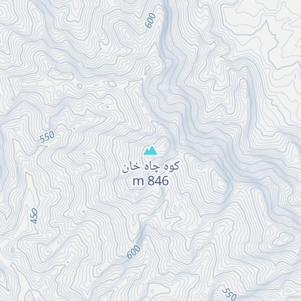 Map of کوه چاه خان