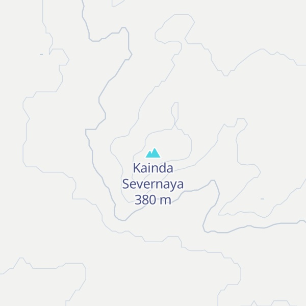 Map of Kainda Severnaya