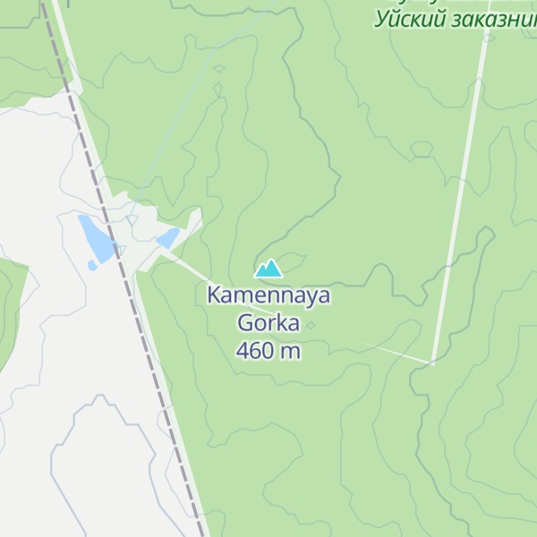 Map of Kamennaya Gorka