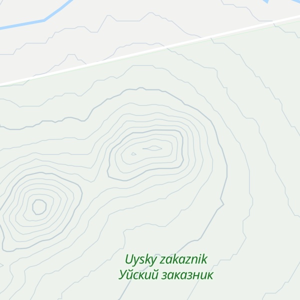 Map of Voroninskaya Sopka