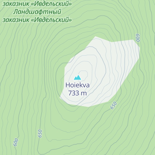 Map of Hoiekva