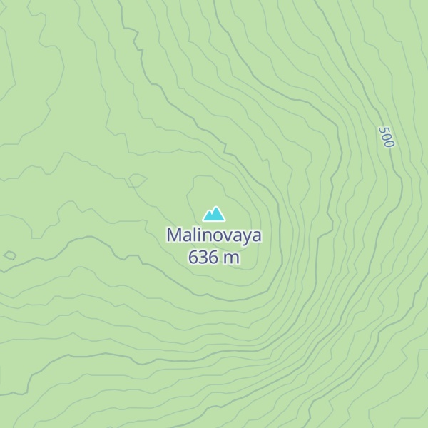 Map of Malinovaya