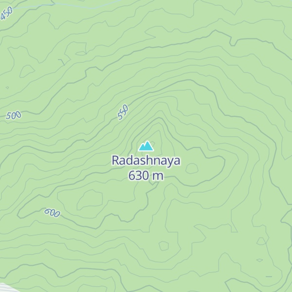 Map of Radashnaya