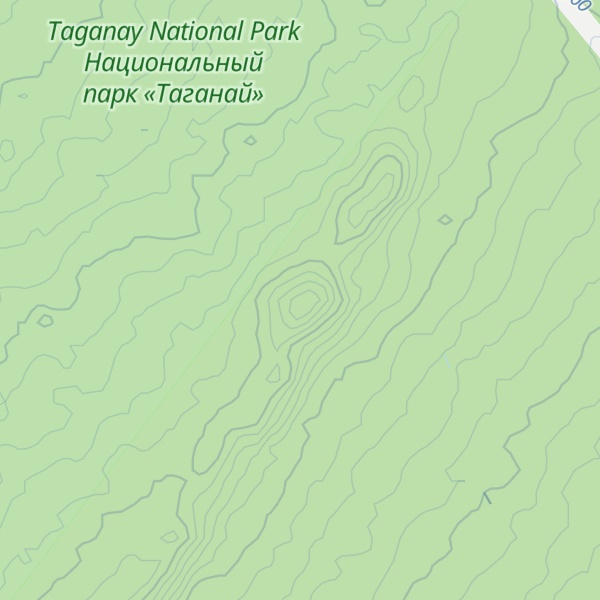 Map of 2nd Aleksandrovskaya Sopka