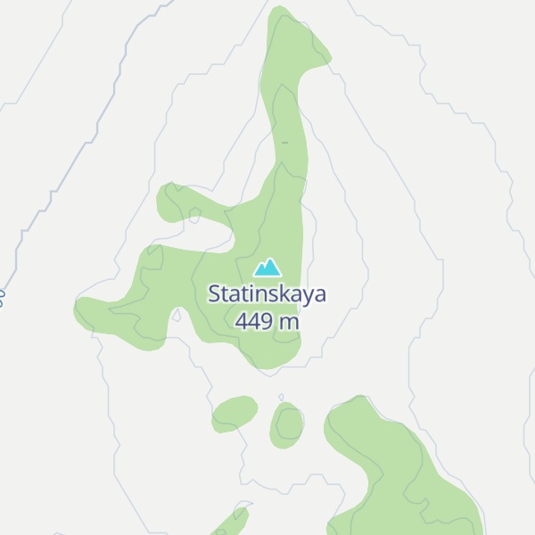 Map of Statinskaya