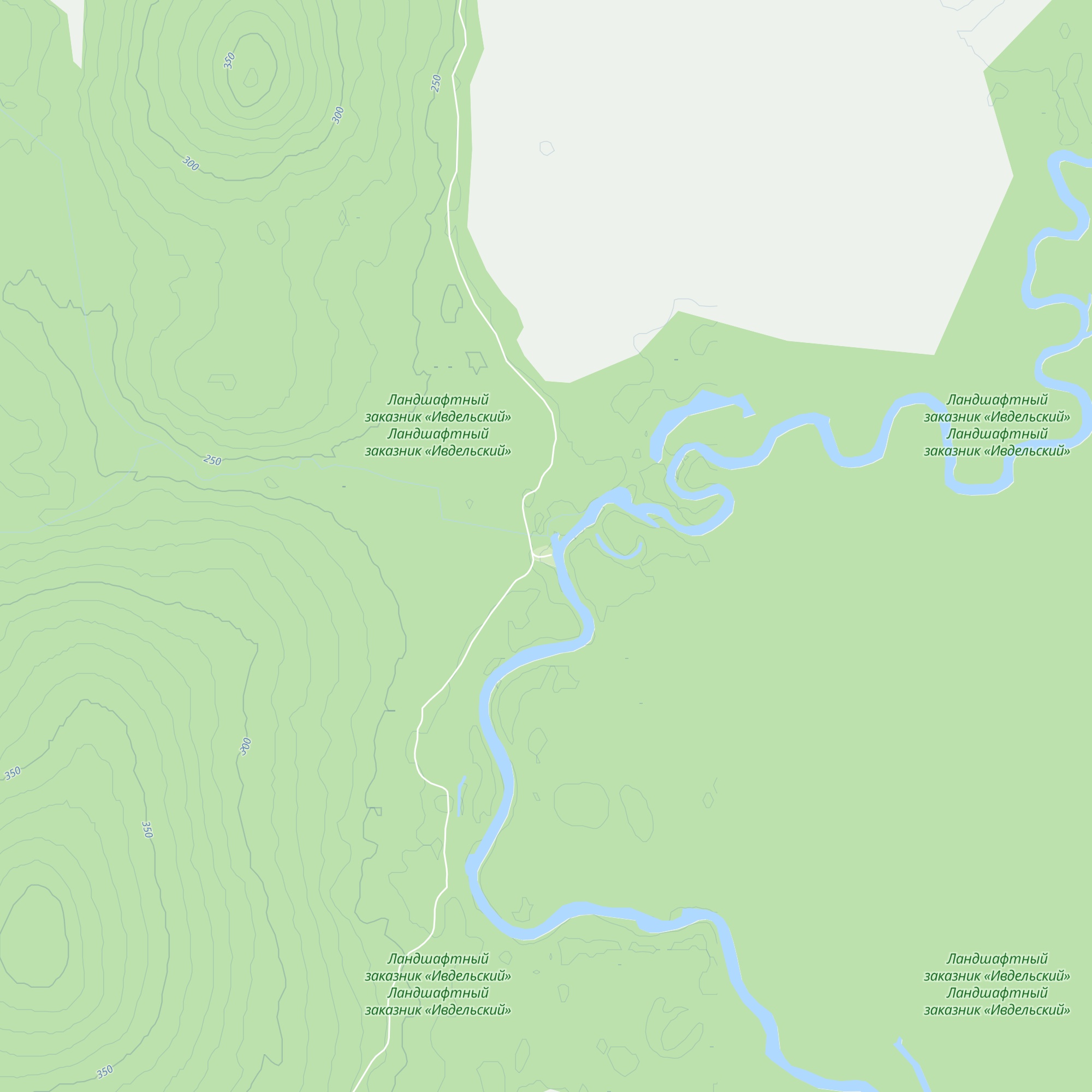 Ohotnichii Domik map
