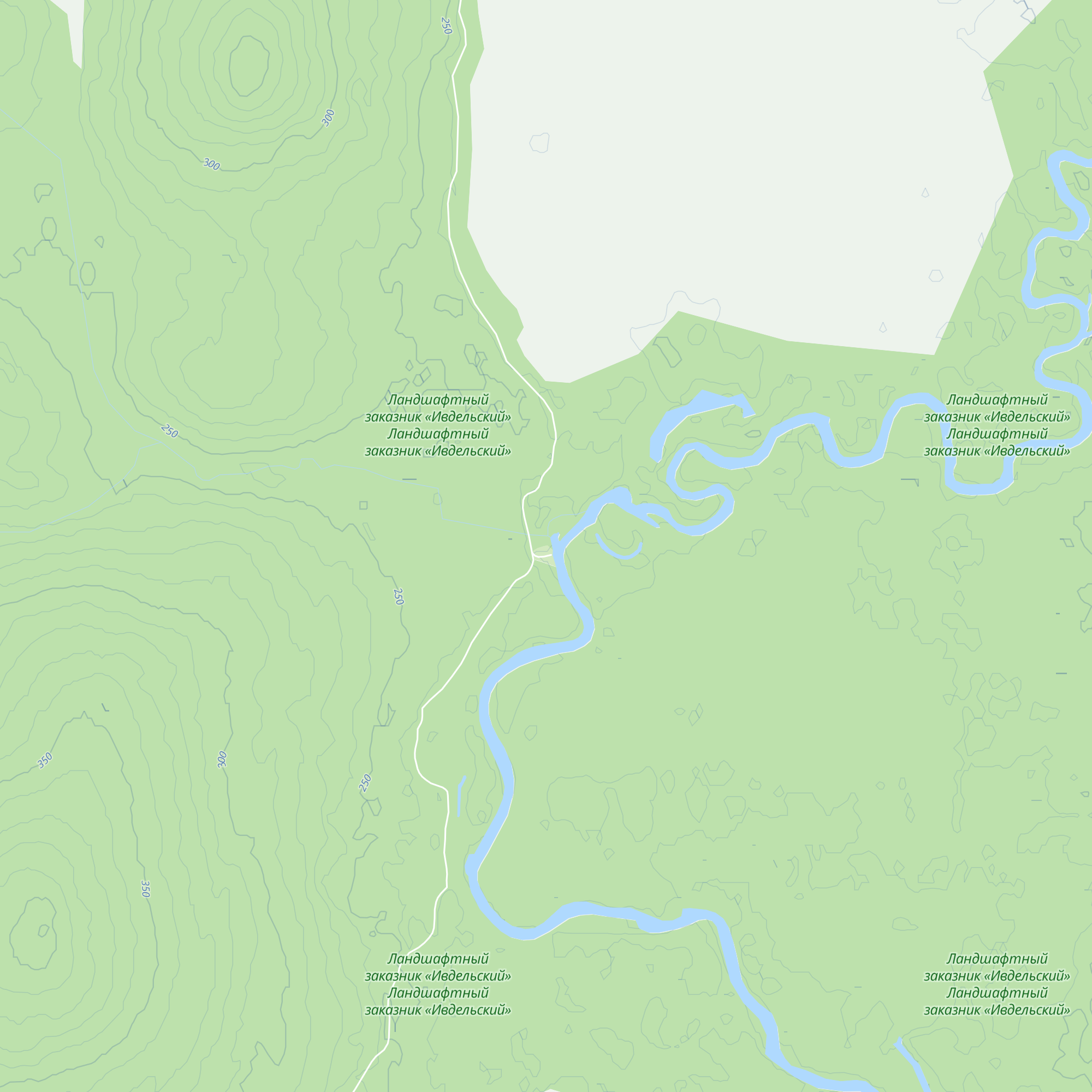 Ohotnichii Domik map