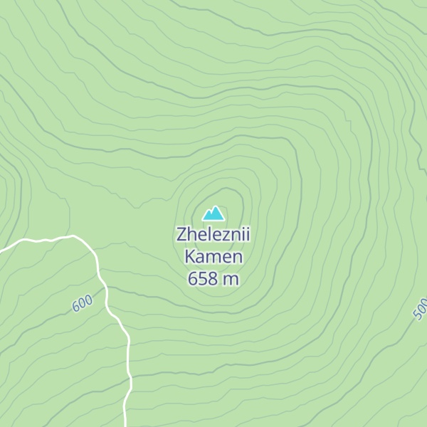 Map of Zheleznii Kamen