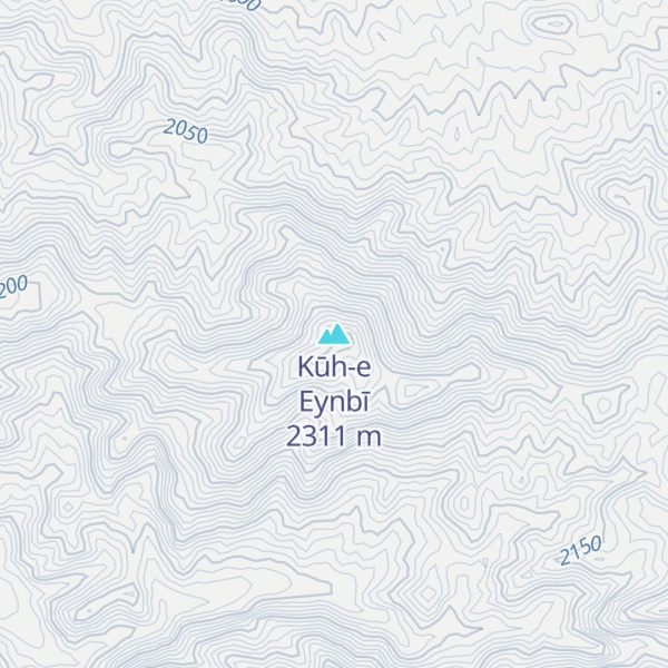 Map of Kūh-e Eynbī