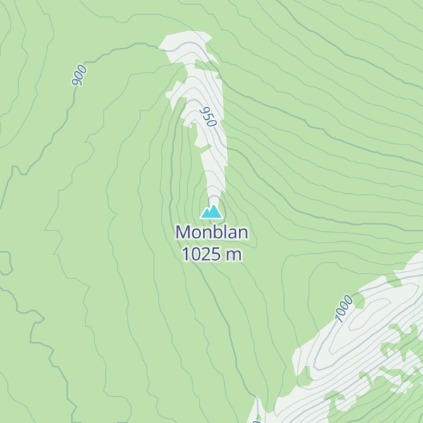 Map of Monblan