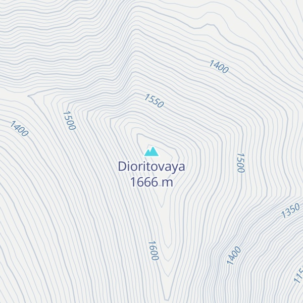 Map of Dioritovaya