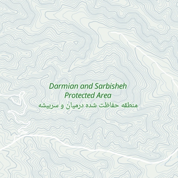 Map of Kūh-e Kameh Zard