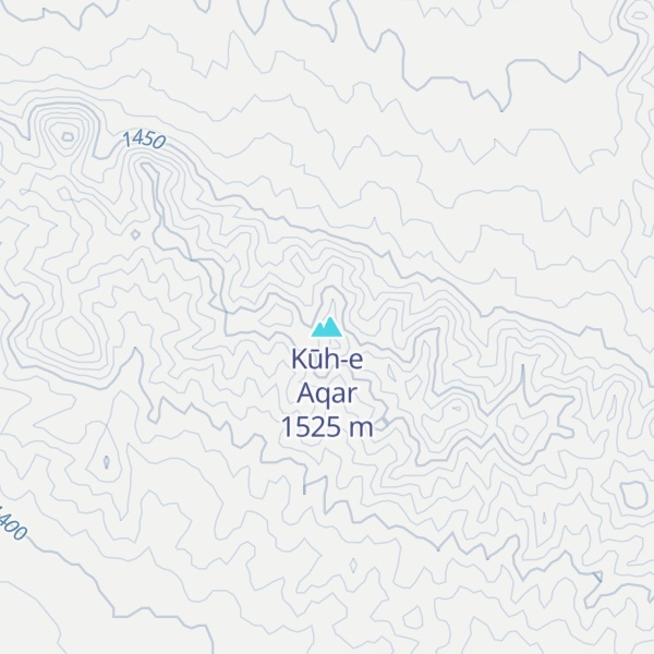 Map of Kūh-e Aqar