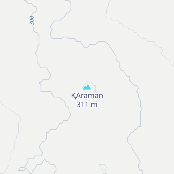 Map of ҚAraman