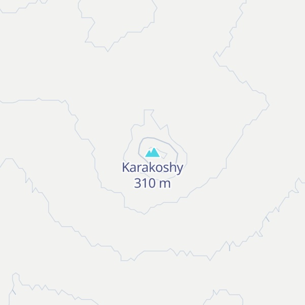 Map of Karakoshy