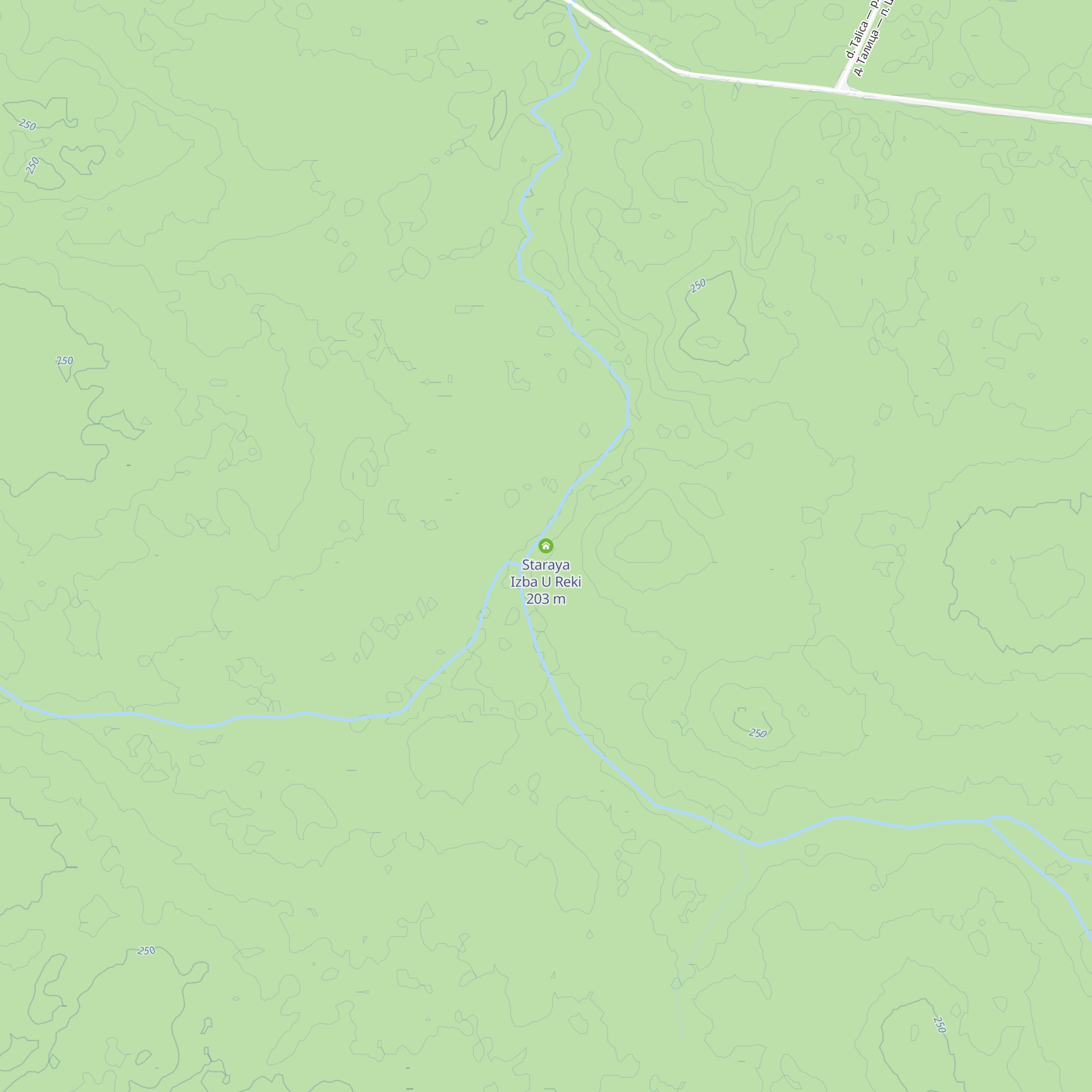Staraya Izba U Reki map