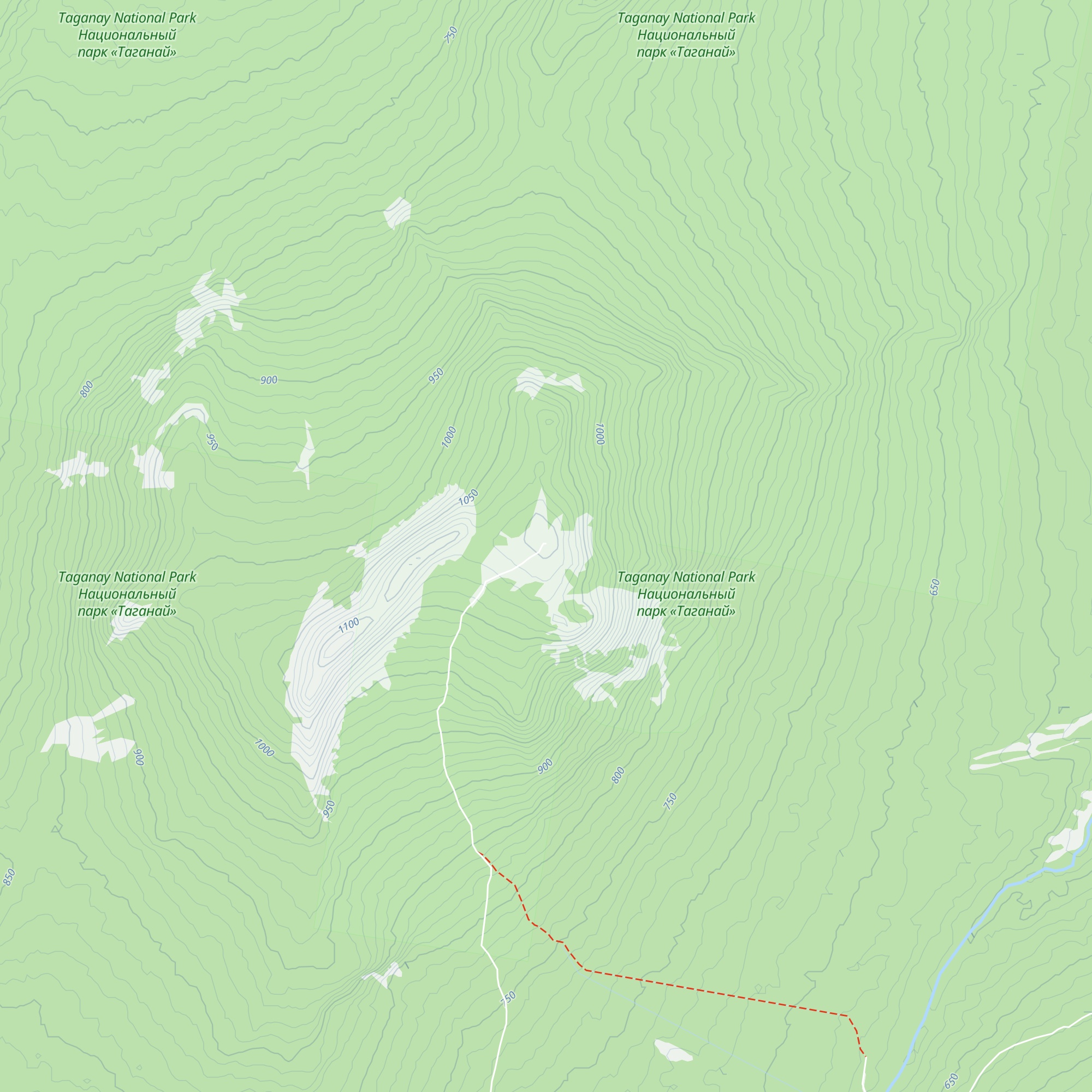 Meteostanciya «Taganai-gora» map