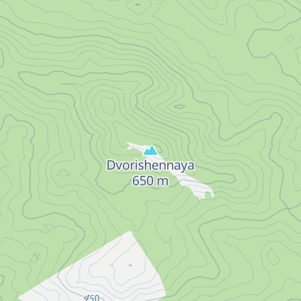 Map of Dvorishennaya