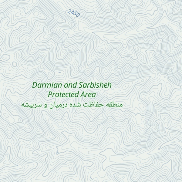 Map of Kūh-e Pol-e Ghār-e Gorg