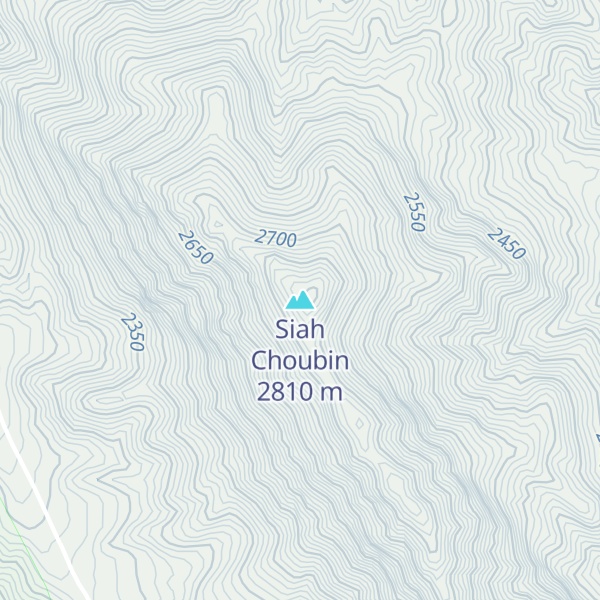 Map of Siah Choubin