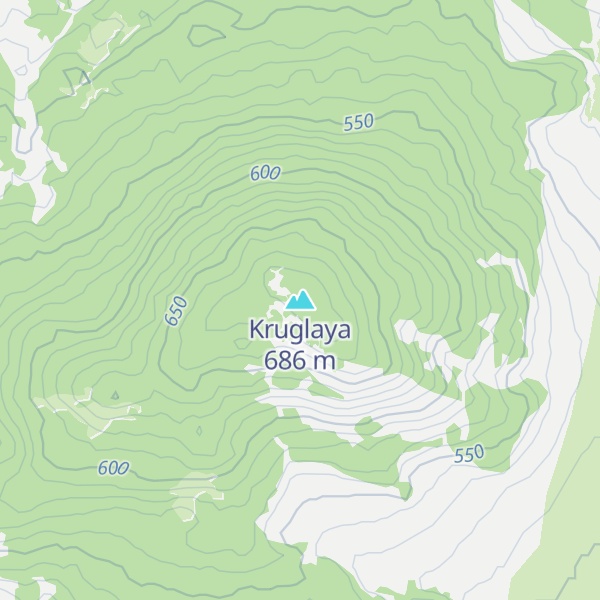 Map of Kruglaya