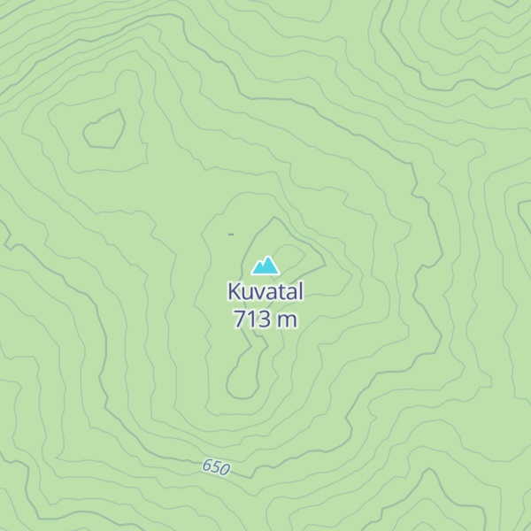 Map of Kuvatal