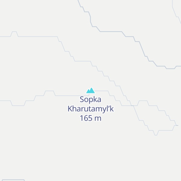 Map of Sopka Kharutamyl’k