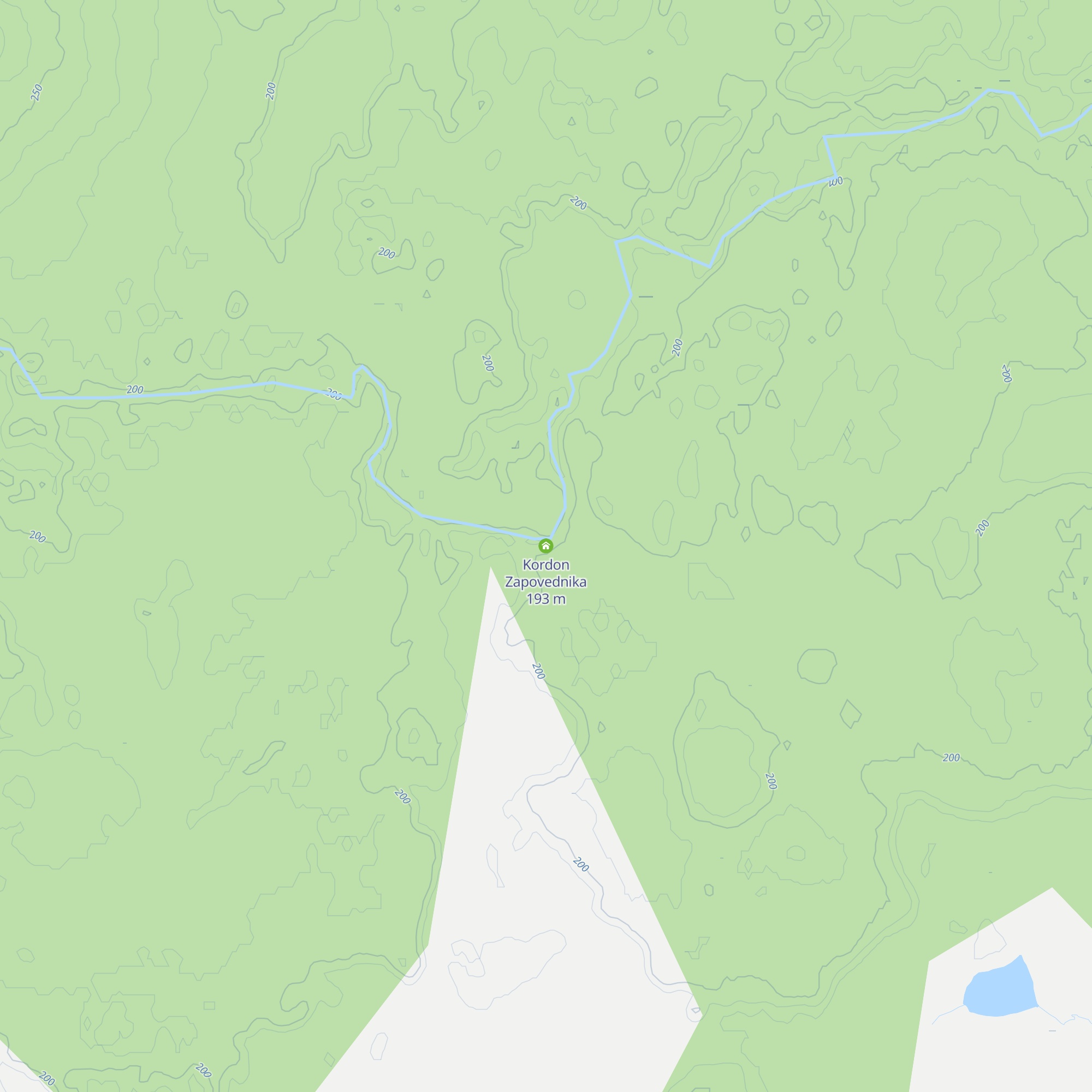 Kordon Zapovednika map