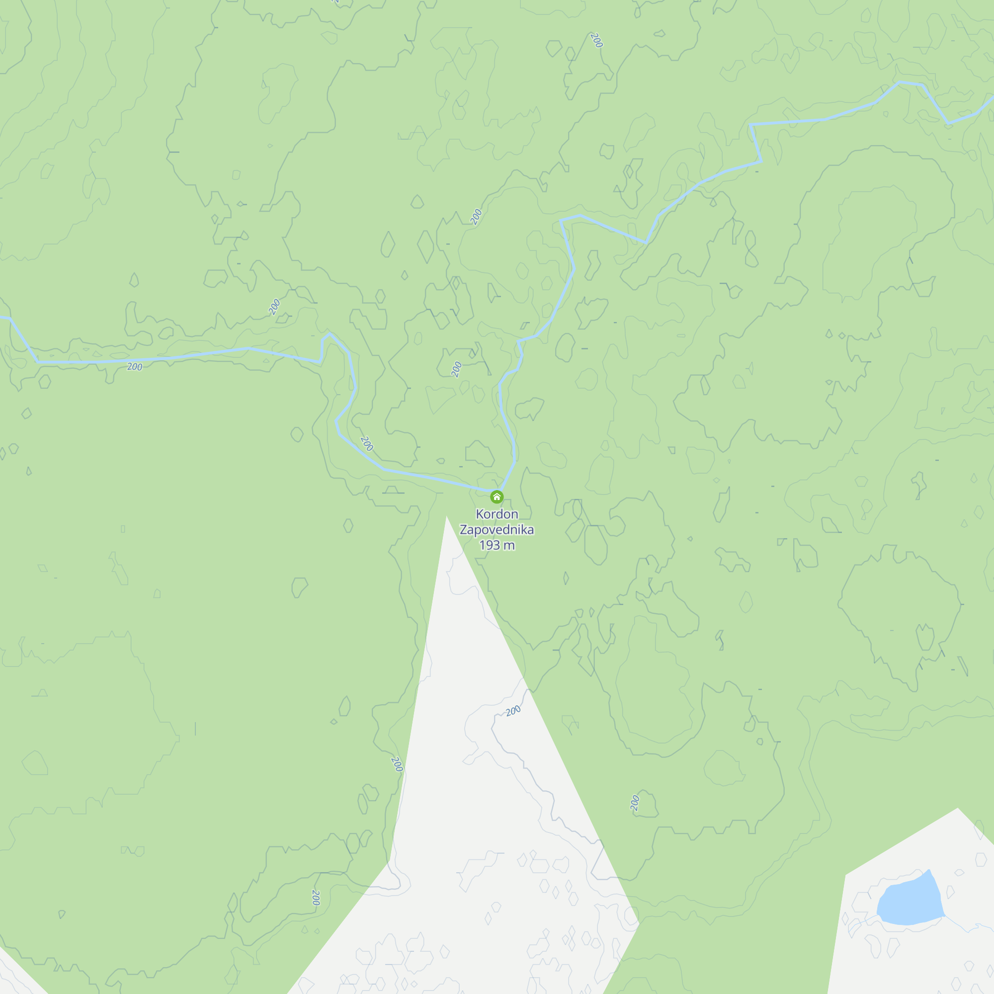 Kordon Zapovednika map