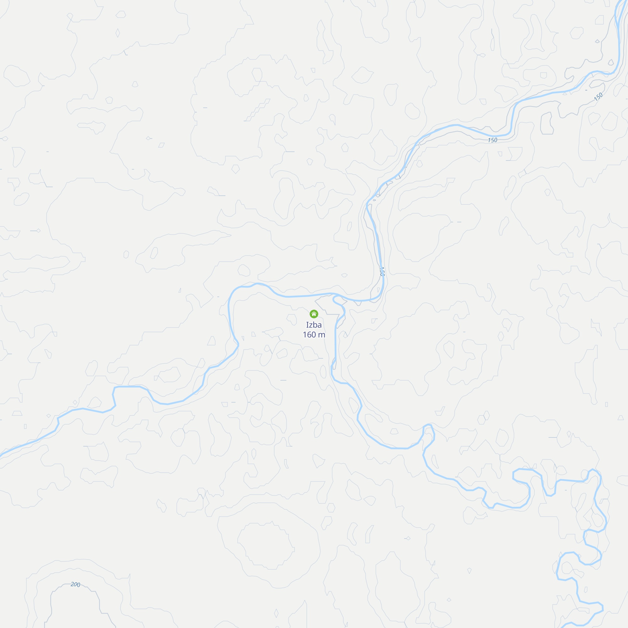Izba map