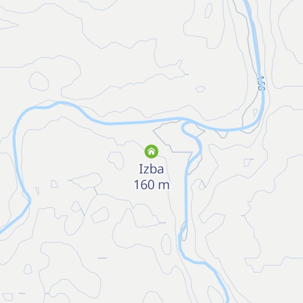 Map of Izba