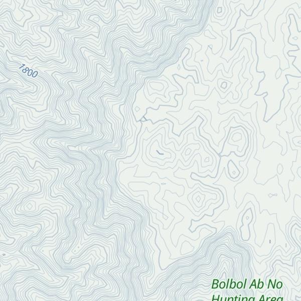 Map of Kūh-e Ḩūl