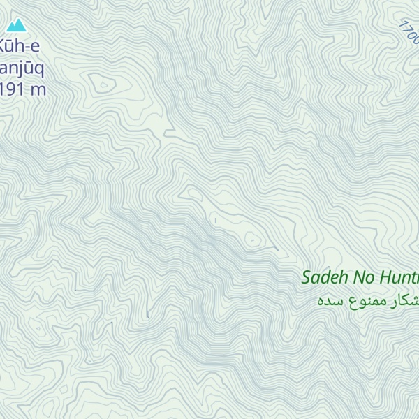 Map of Kūh-e Seh Changeh
