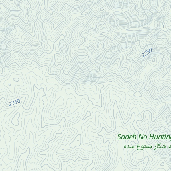 Map of Kūh-e Qolleh-ye Majānī
