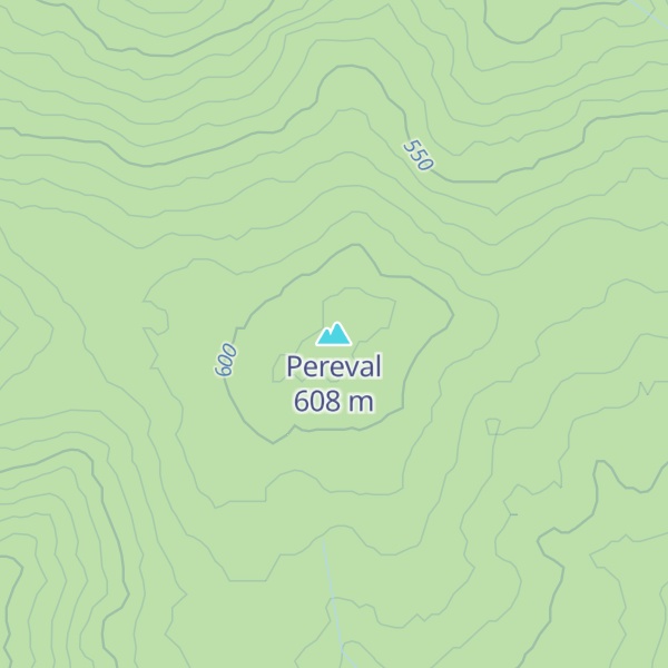 Map of Pereval