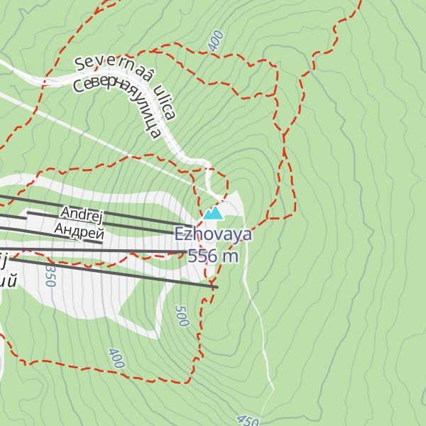 Map of Ezhovaya