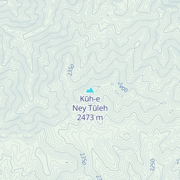 Map of Kūh-e Ney Tūleh